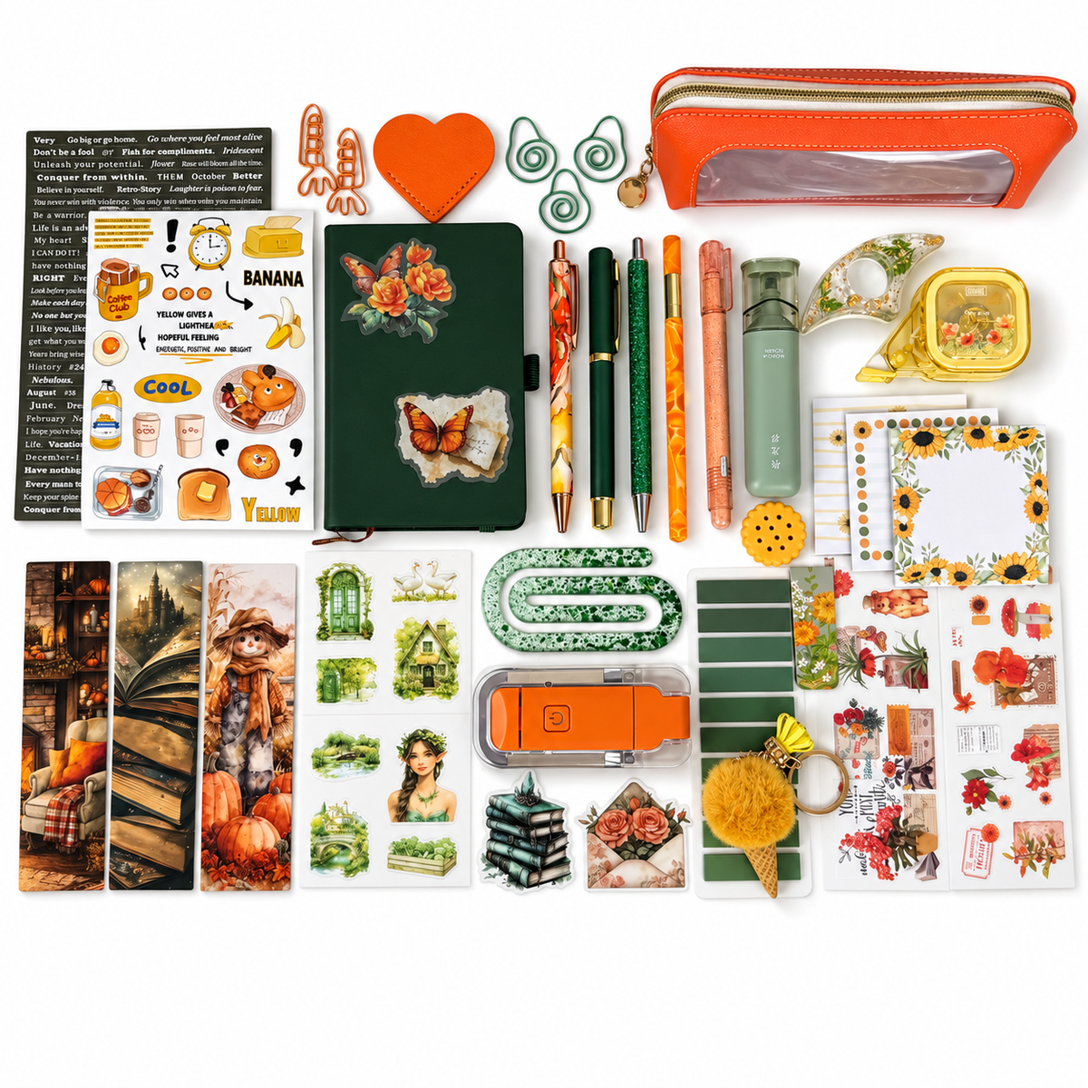 🌿🧡Autumn Garden Bookish Bundle