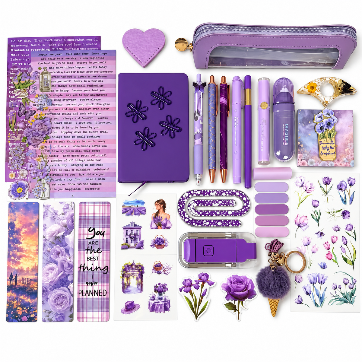 💜 Lavender Bookish Bundle