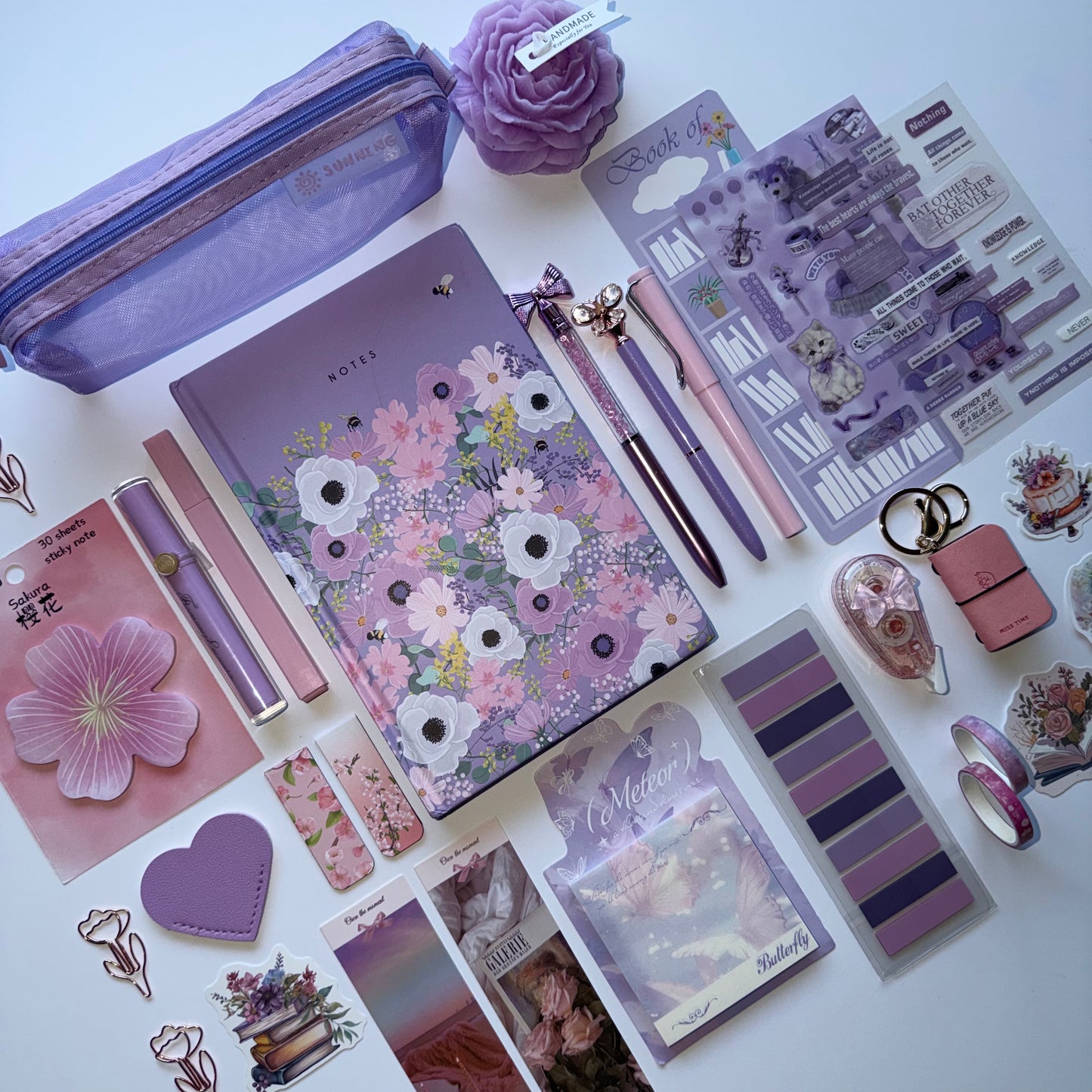 Lavender Bloom Bookish Bundle
