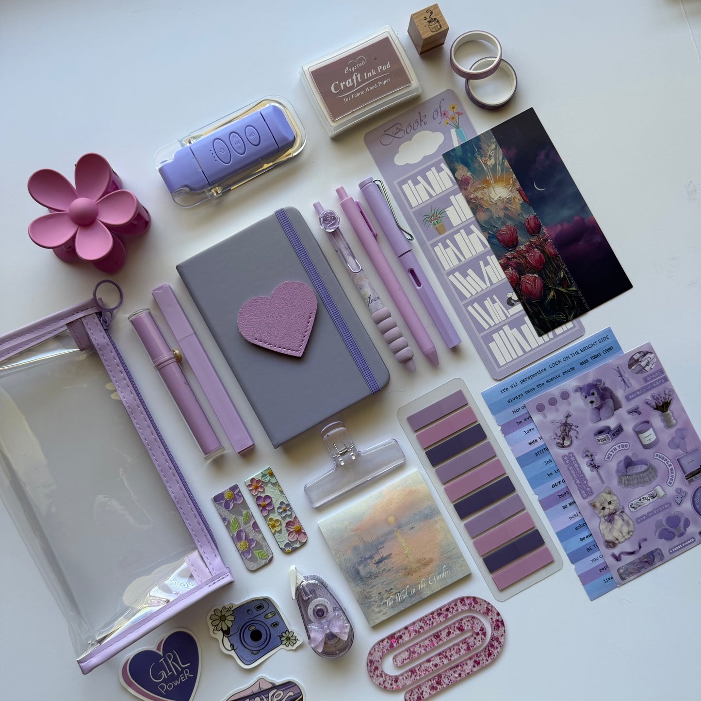💜 Lavender Bookish Bundle