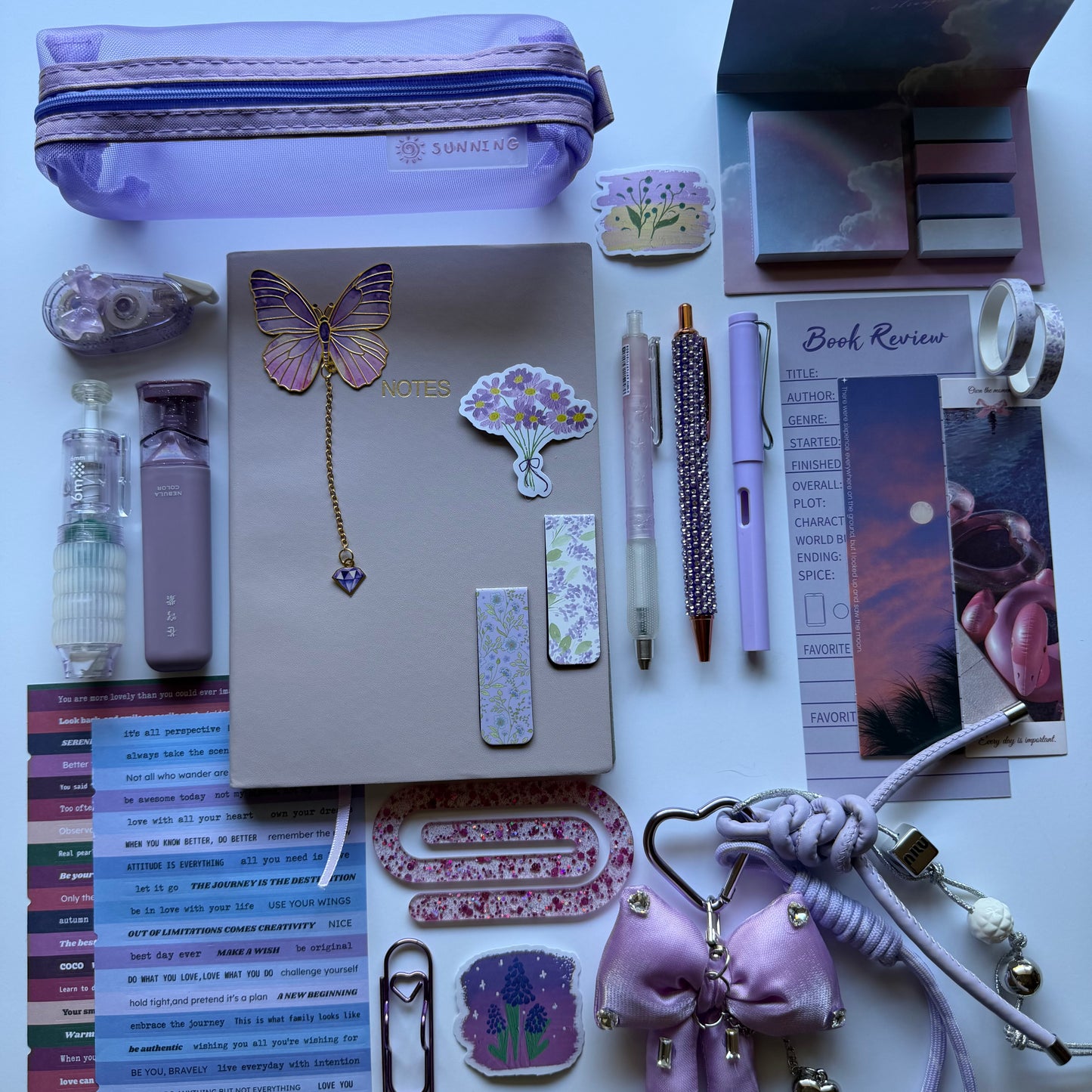 Soft Lilac Bouquet SET
