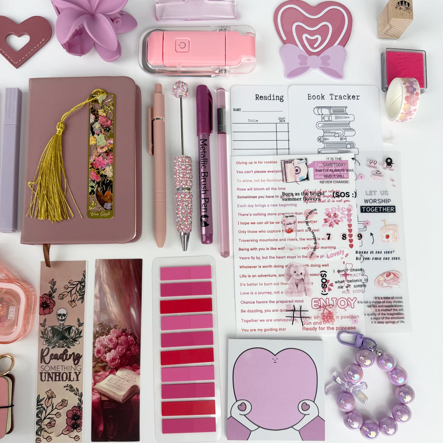 🪷 Muted Lilac Bookish Bundle