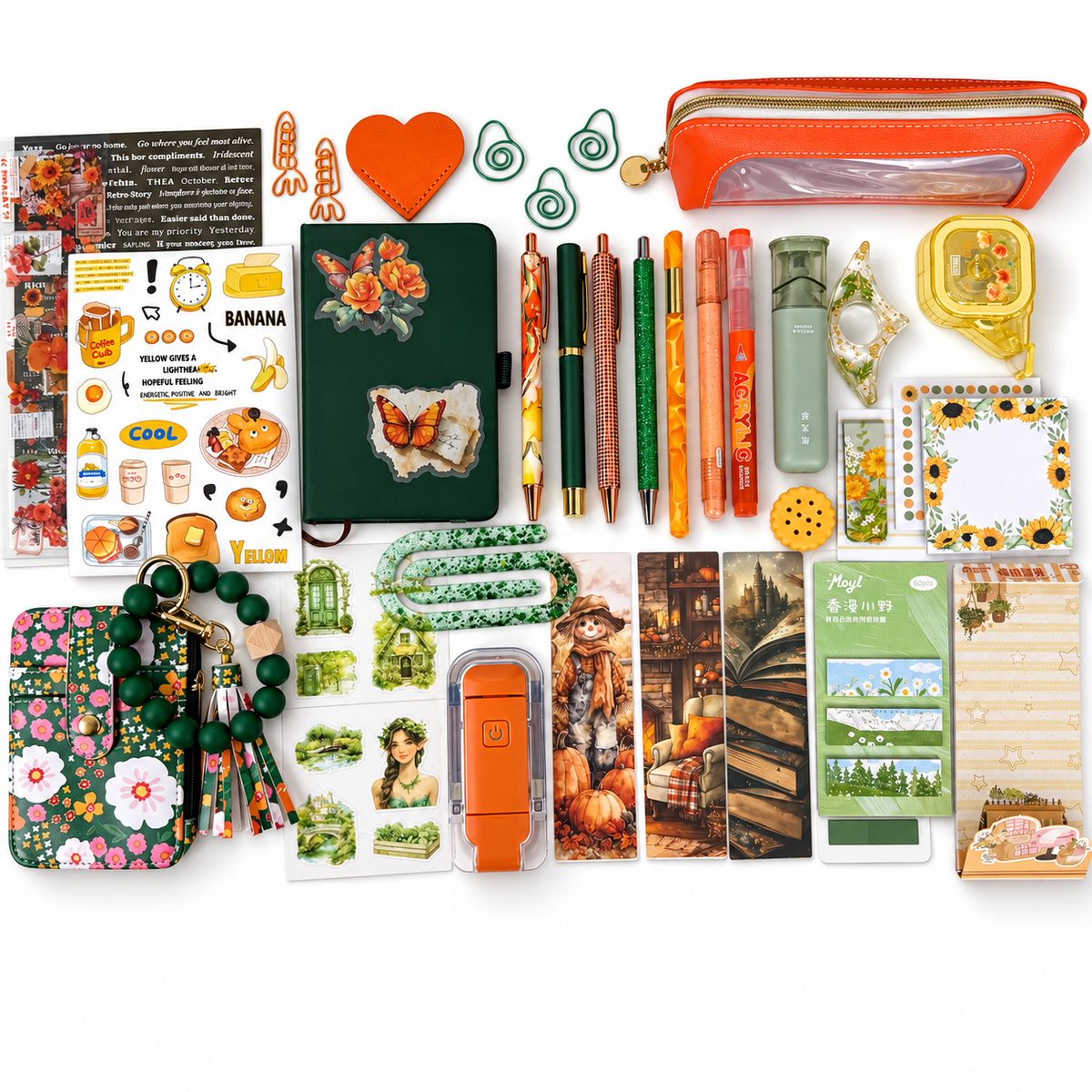 🌿🧡Autumn Garden Bookish Bundle
