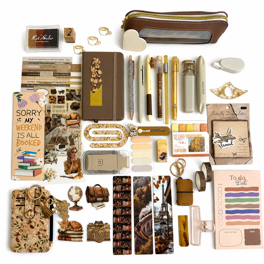 🤎 BROWN Travel Bookish Bundle