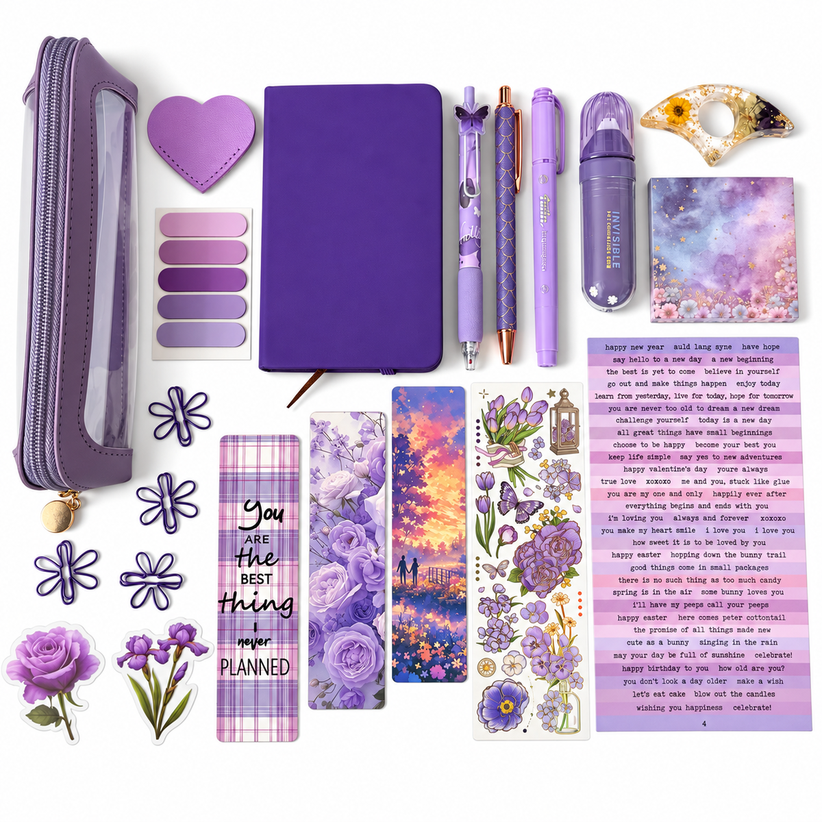 💜 Lavender Bookish  Bundle