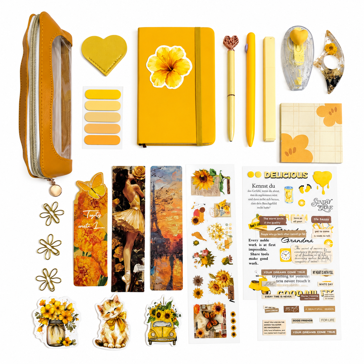 🌼 YELLOW Bookish Bundle