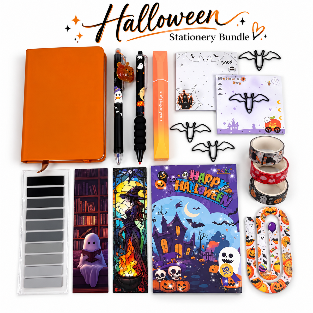 🎃 HALLOWEEN Stationery Set
