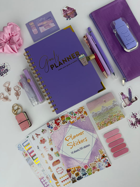 Royal VIOLET Dreams Goal Planing Bundle