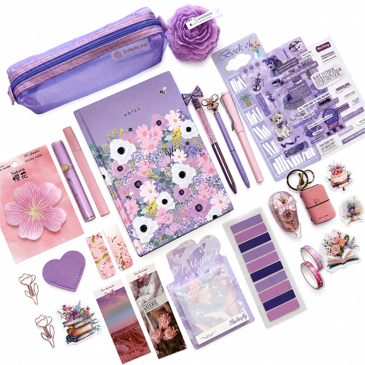 💜  Lavender Bloom Bookish Bundle - Limited Edition