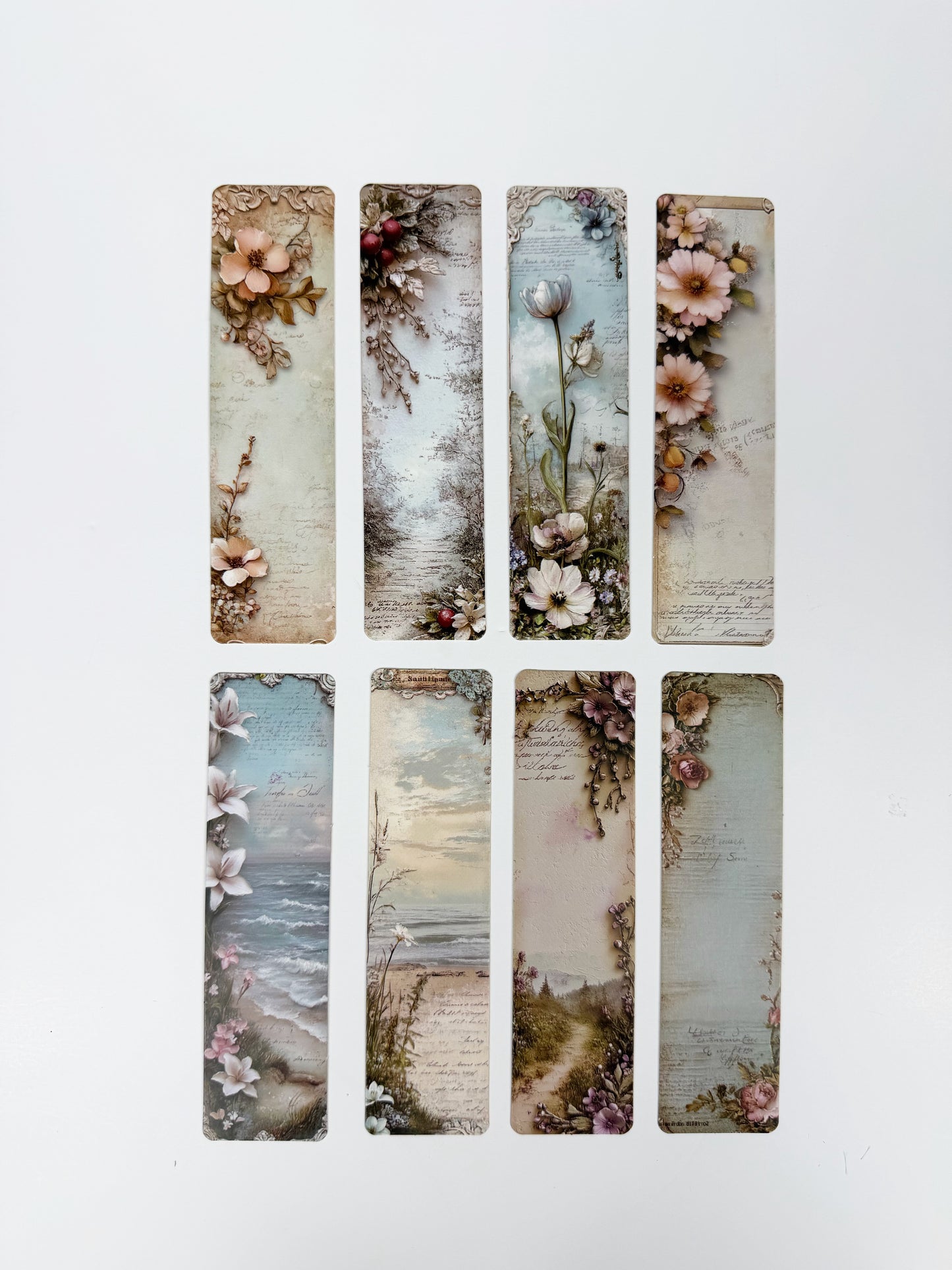 Aesthetic Bookmark  -Set of 8