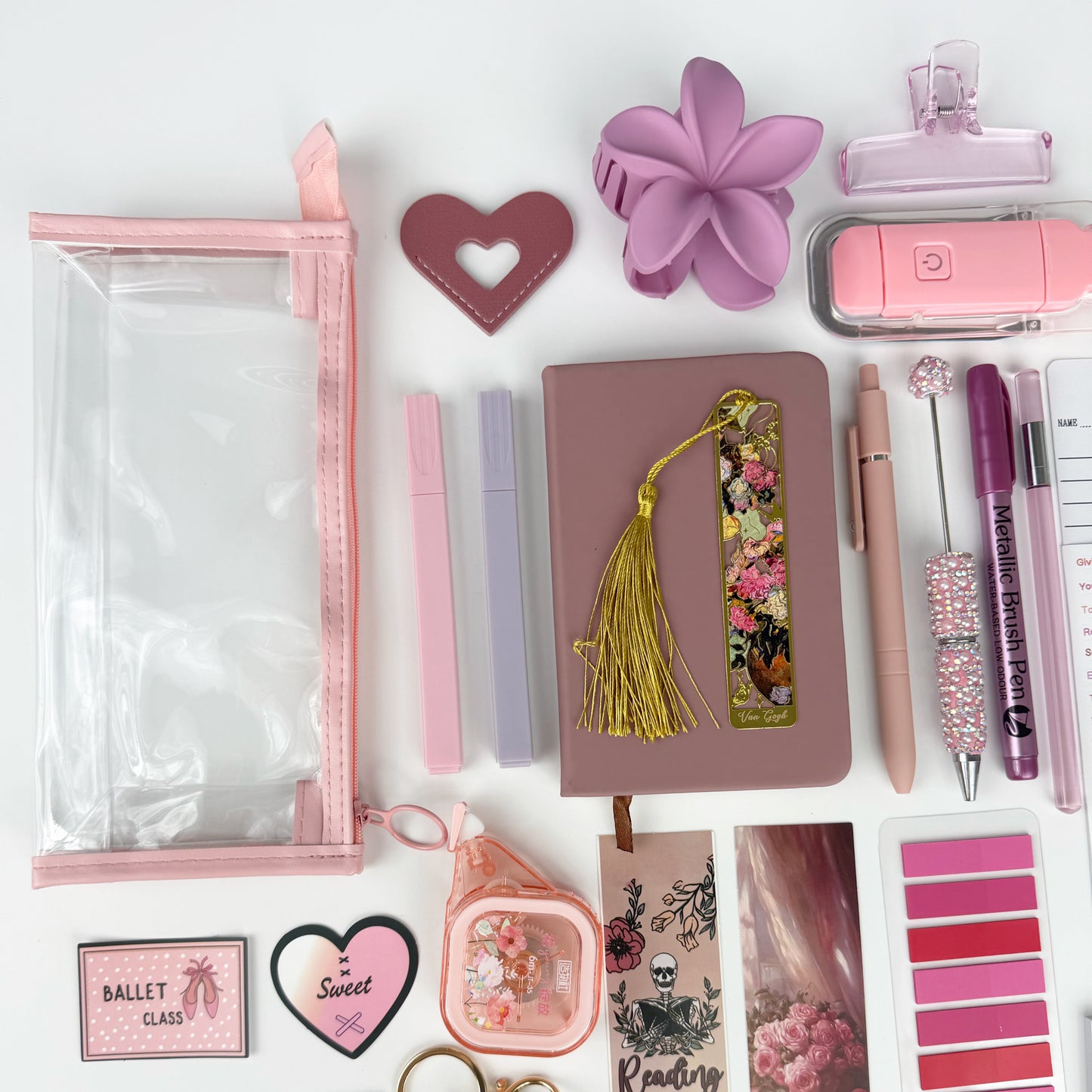 🪷 Muted Lilac Bookish  Bundle