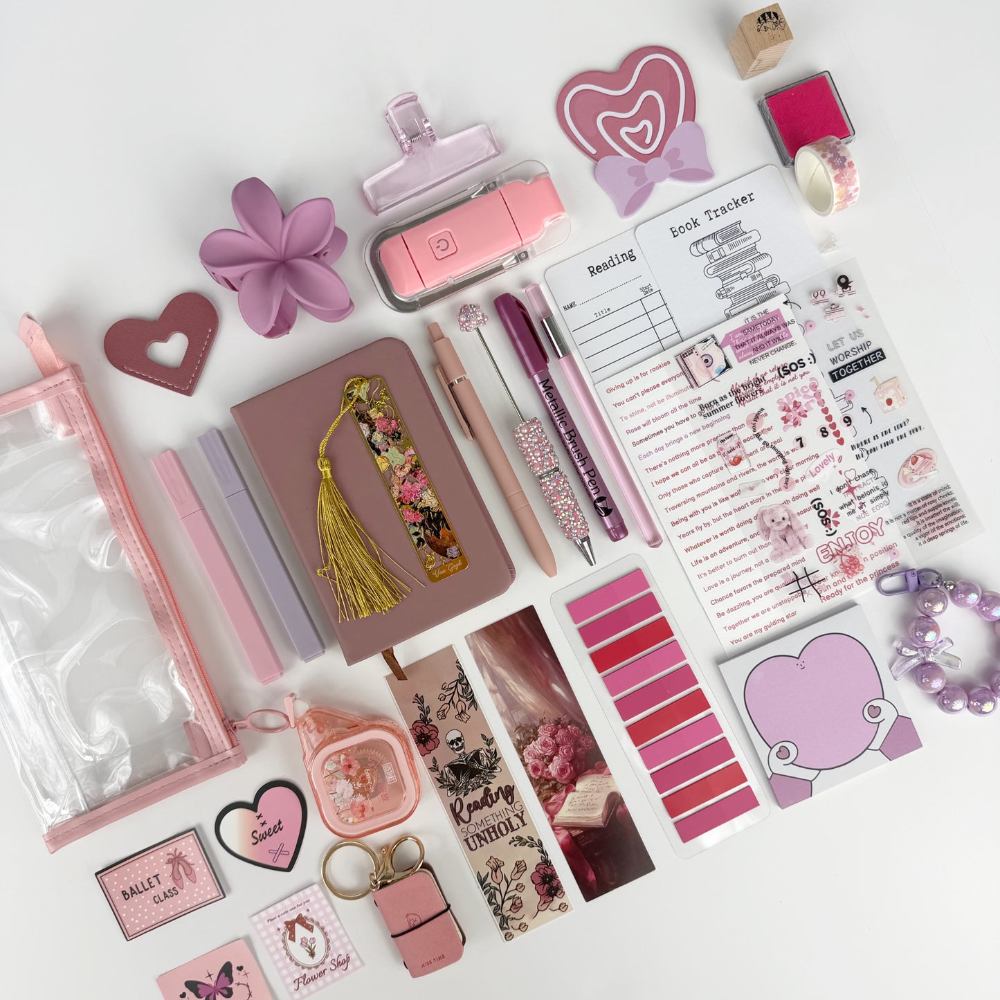 🪷 Muted Lilac Bookish  Bundle